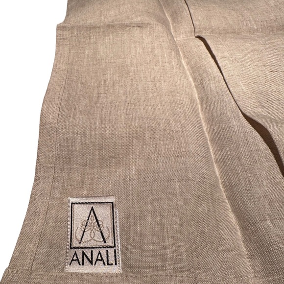 ANALI linen guest towel 100% Italian linen - Picture 3 of 5